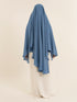 Khimar Hijab - Denim Blue
