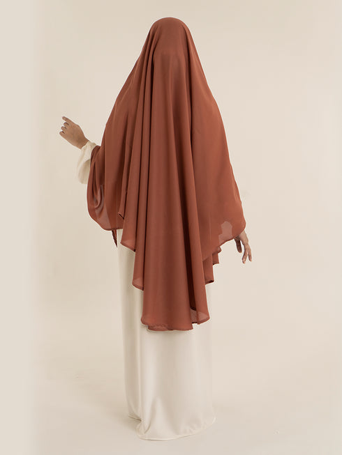 Khimar Hijab - Bronze