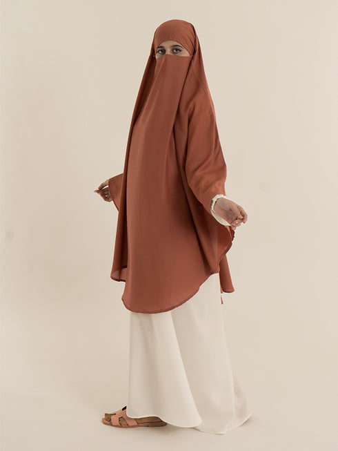 Khimar Hijab - Bronze
