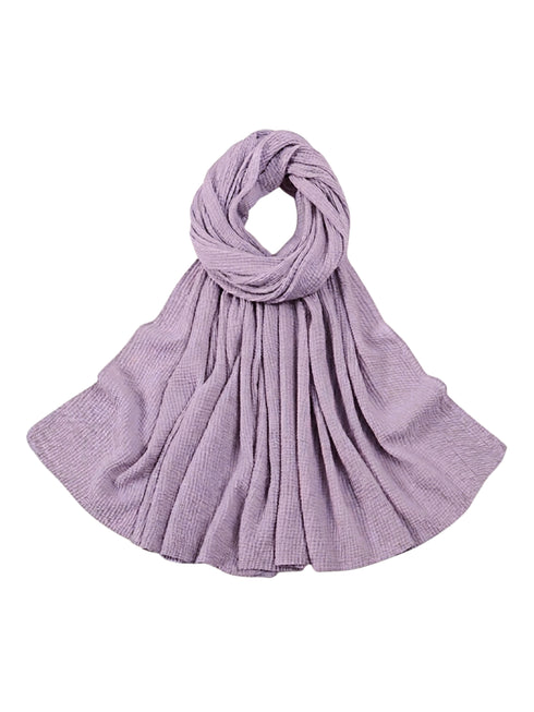 Marble Cotton Hijabs - Lilac