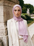 Solène Silk Hijab - Lilac