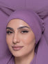 Built-in Magnet Hijab - Mauve