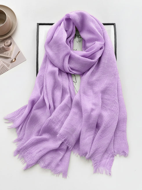 Cozy Cotton Hijabs - Lilac
