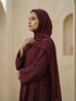 Front Open Georgette Abaya