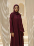 Front Open Georgette Abaya with inner