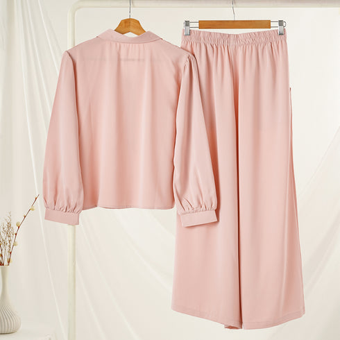 Monochrome Co-Ord Sets - Rose