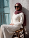 Marble Cotton Hijabs - Mulberry