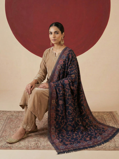 شال كشمير مطبوع - 01