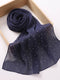 Verona Shimmer Organza Hijab - Navy Blue