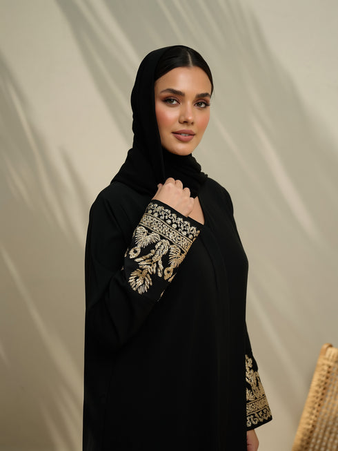 Elsera Black Abaya