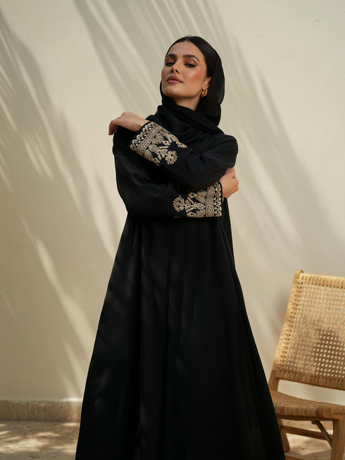 Elsera Black Abaya