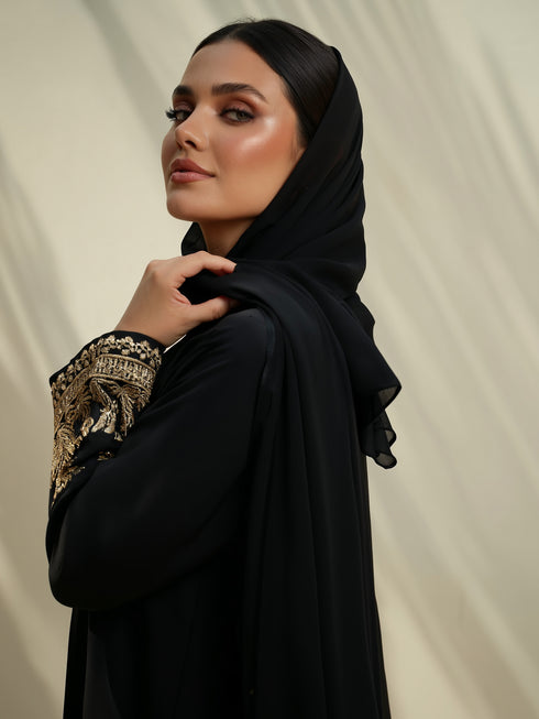 Elsera Black Abaya