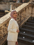Solène Silk Hijab - Pale Pink