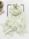 Cozy Cotton Hijabs - Pearl White