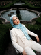 Solène Silk Hijab - Powder Blue