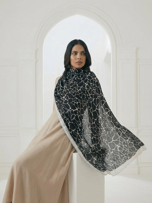 شال كشمير مطبوع - 01