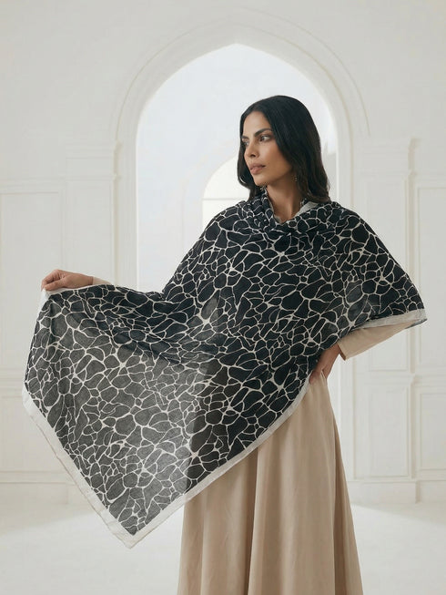 Pashmina Print Scarf - 02