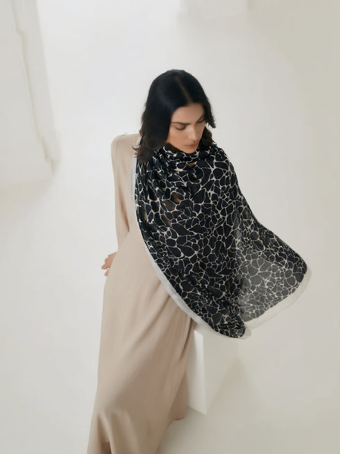 Pashmina Print Scarf - 02