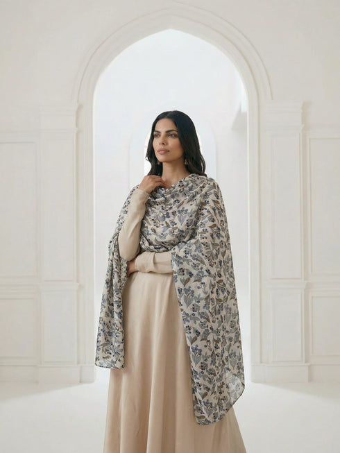 شال كشمير مطبوع - 01