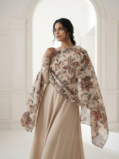 شال كشمير مطبوع - 01