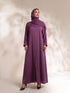 Plum Quiet Core Abaya