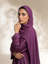 Plum Quiet Core Abaya