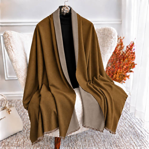 Cashmere Dual Tone Scarves - 11