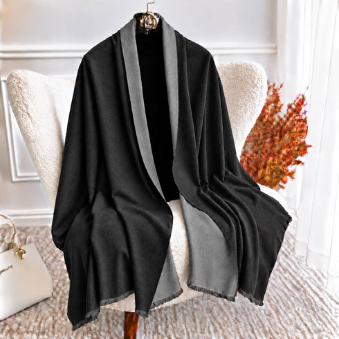 Cashmere Dual Tone Scarves - 12