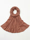 Ribbed Jersey Hijabs - Bronze
