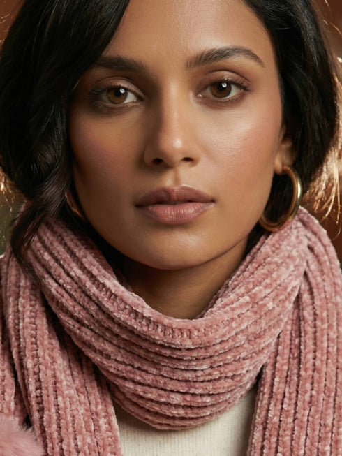 Snuggle-soft Muffler - Blush Pink