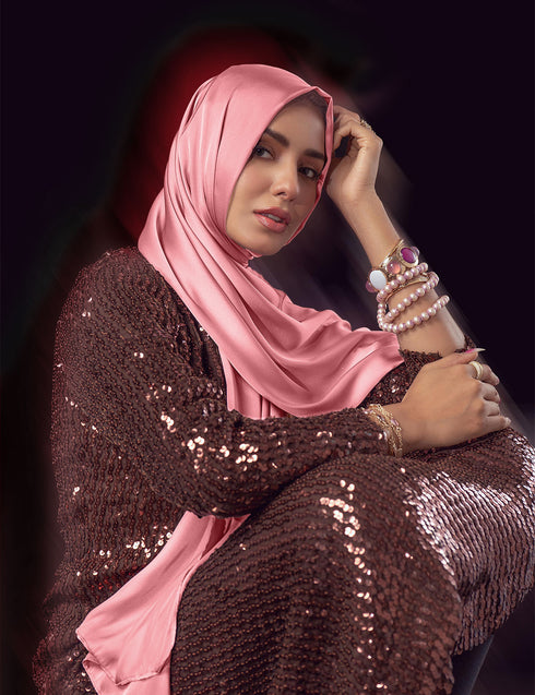 Satin Silk - Blush Pink