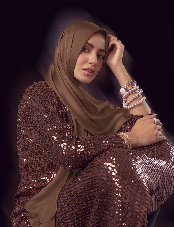 حرير الساتان - الشوكولاتة