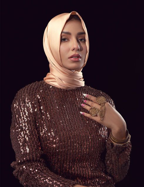 Satin Silk - Peach