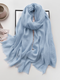 Cozy Cotton Hijabs - Sky Blue