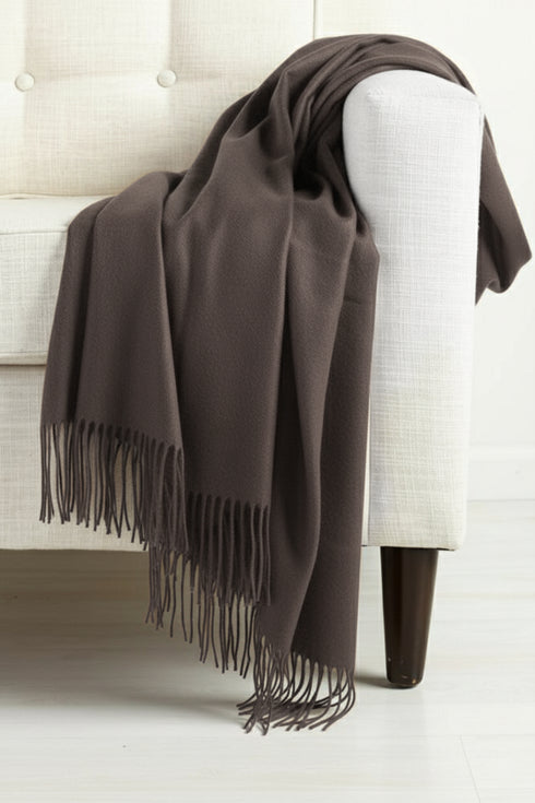 حجاب كشمير سادة - سمرة صيفية