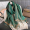 Sheen Organza Scarves - Green