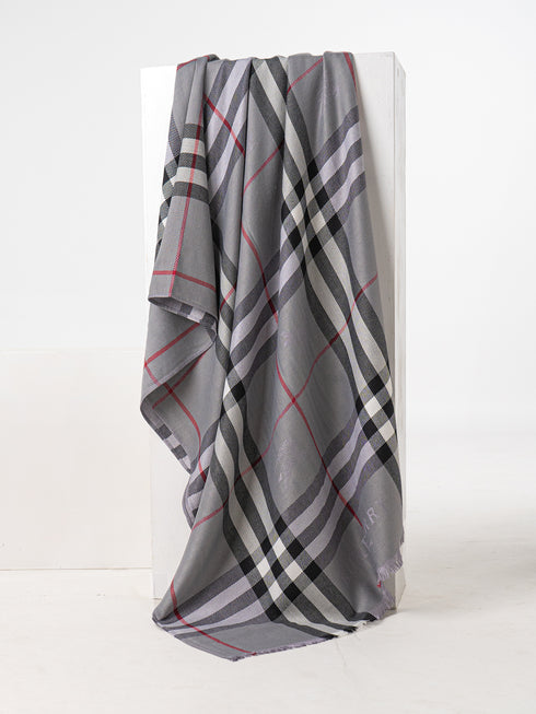 Burberry Printed Scarves - Grey