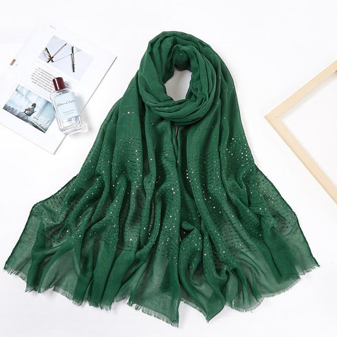 Starry Night Hijabs - Green