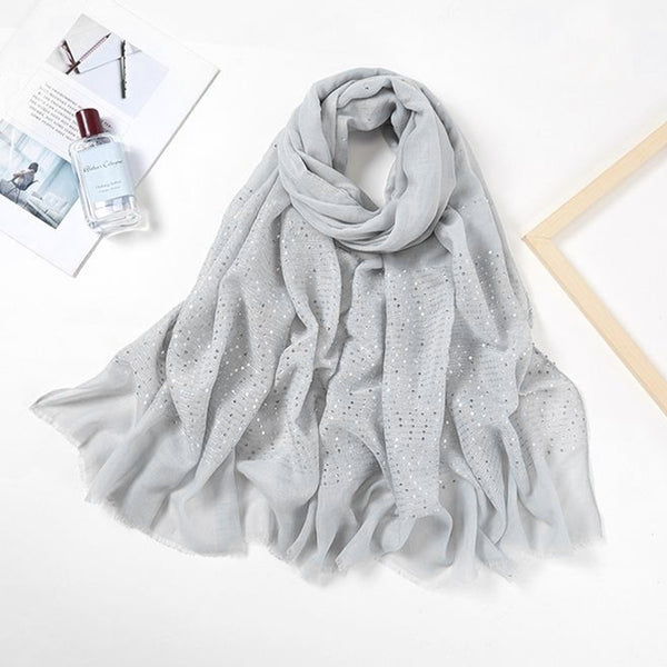 Starry Night Hijabs - Ash