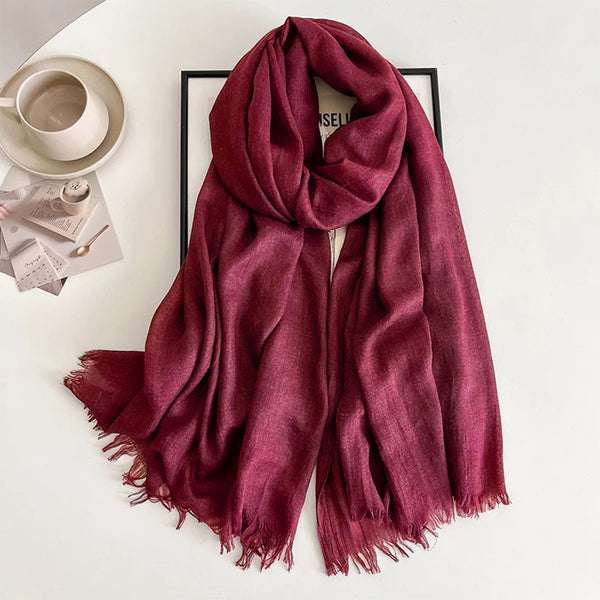 Cozy Cotton Hijabs - Maroon