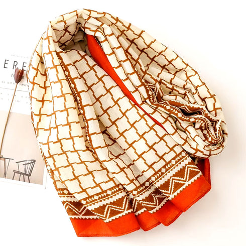 شال كشمير مطبوع - 01