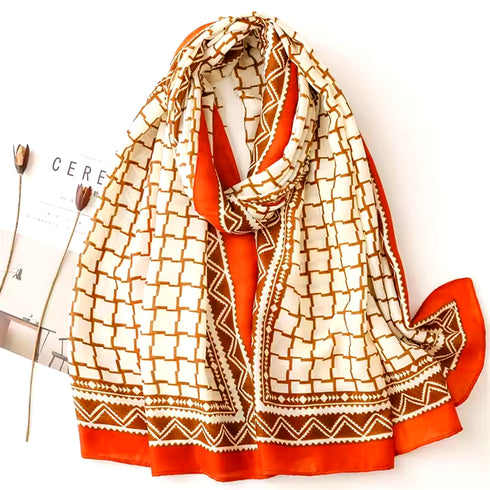 شال كشمير مطبوع - 01