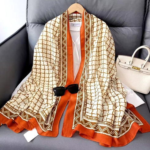 شال كشمير مطبوع - 01