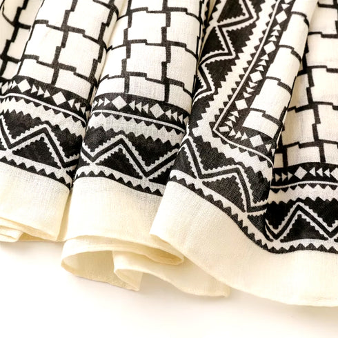 Printed Cashmere Shawl - 05