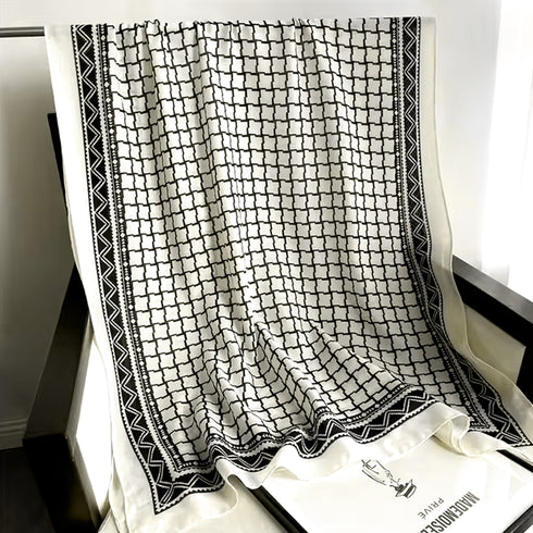 Printed Cashmere Shawl - 05