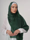 Aura Silky Organza Hijab - British Green