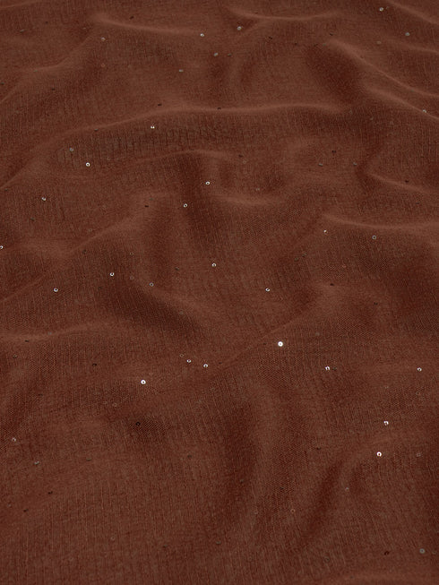 Under the Sky Lawn Hijabs - Chocolate Brown