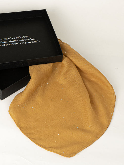 Under the Sky Lawn Hijabs - Mustard