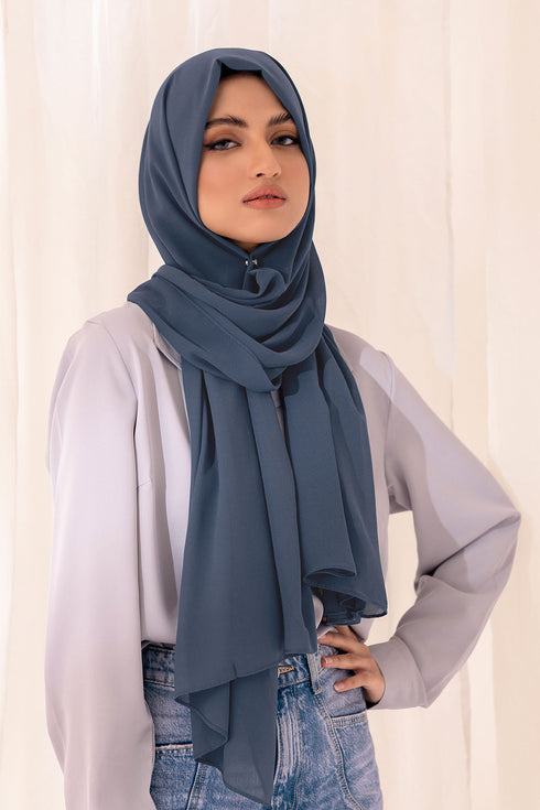 Chiffon Bubble - Blue Sapphire