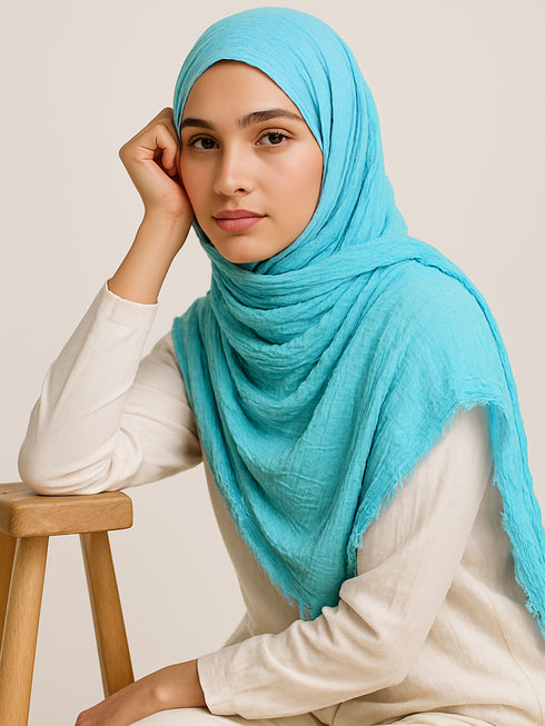 العقص - الأزرق السماوي